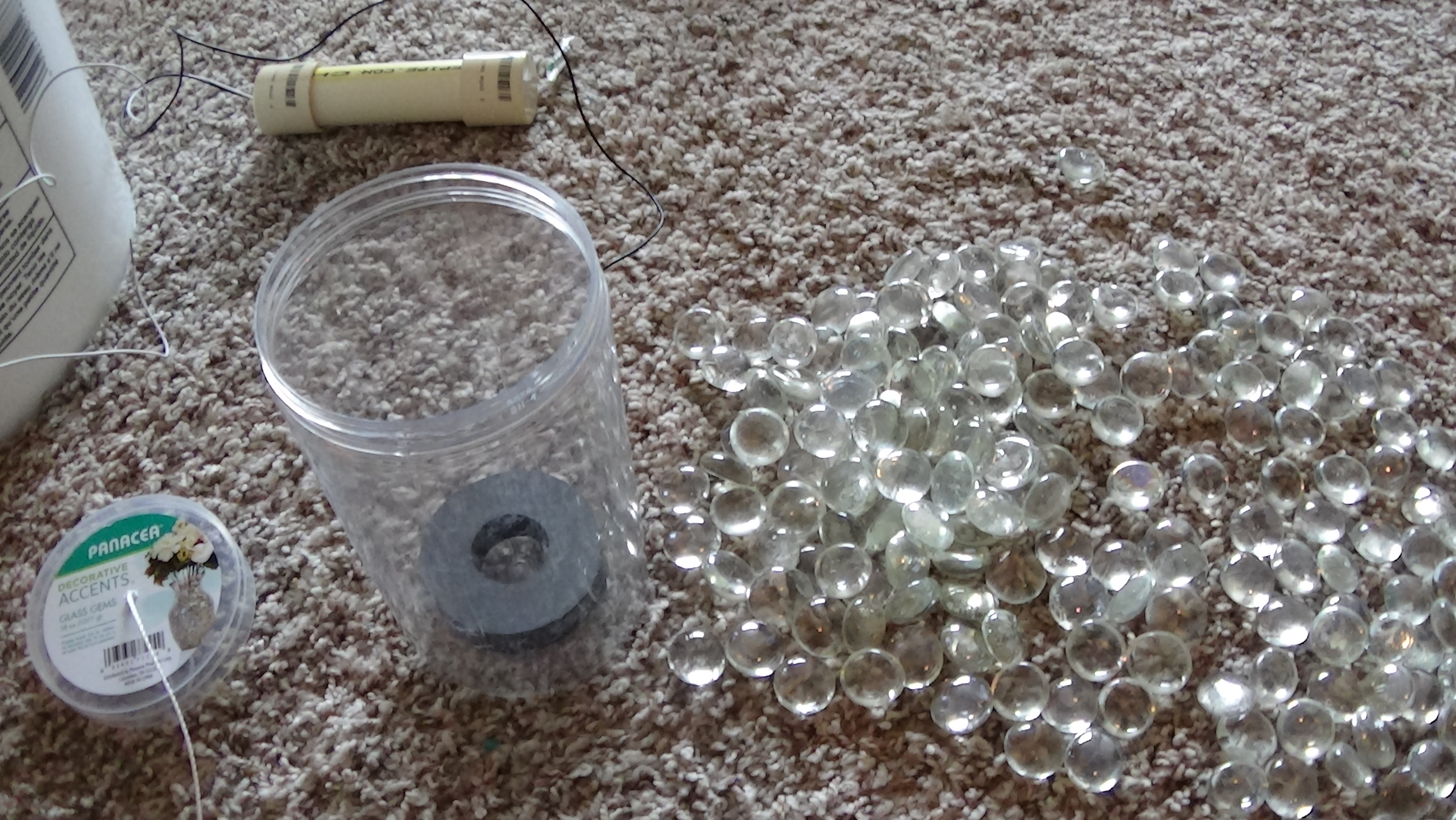 seismograph glass beads parts